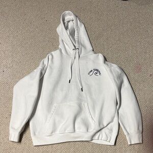 Ocean Drive White Hoodie